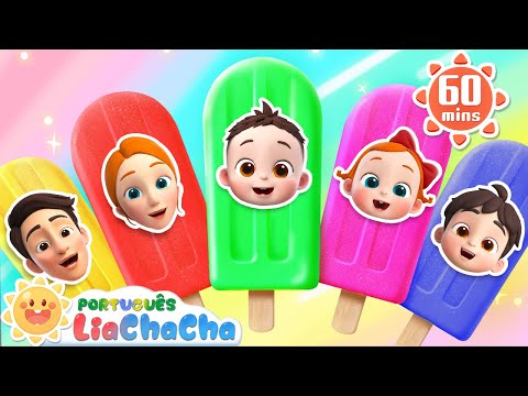 Picolé de Frutas 🍇🍉🍓 | Canção do Sorvete | Carro para Crianças | LiaChaCha - Músicas Infantis