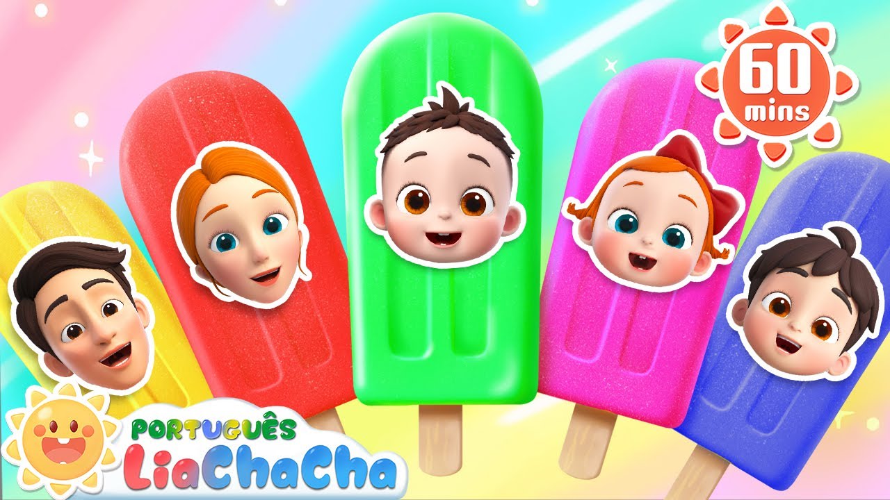 Picolé de Frutas 🍇🍉🍓 | Canção do Sorvete | Carro para Crianças | LiaChaCha - Músicas Infantis