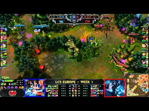 Leauge of Legends LCS Sprng 2013 SK vs CW