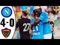 Napoli vs Hatayspor 4-0 Highlights & All Goals - Club Friendly 2023