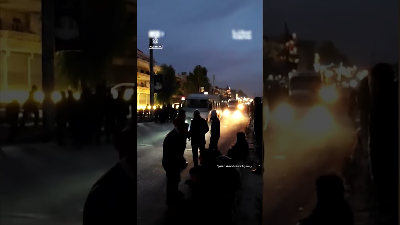 Video | Deadly clashes break out in Aleppo between Syrian army, Kurdish-led SDF | AJ #shorts