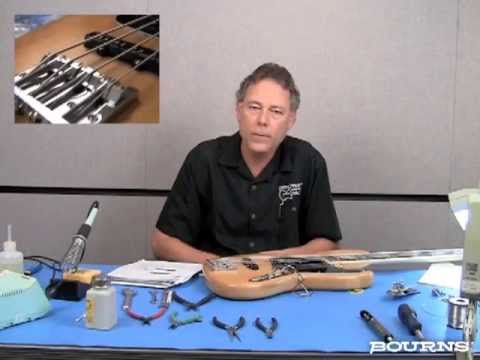 Bourns Blend-Balance Bass Guitar Application