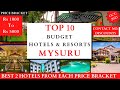 TOP 10 Budget Hotels And Resorts In MYSORE 2023 Rs 1000 To 5000 MYSURU Best Homestays