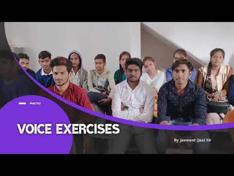 Voice  Exercises| Accent Training | How to make clear voice?| By Jaswant(Jas) Sir
