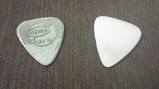 Video thumbnail for Herco Flex 75 vs 6/6 Nylon Picks by NYC LP Player