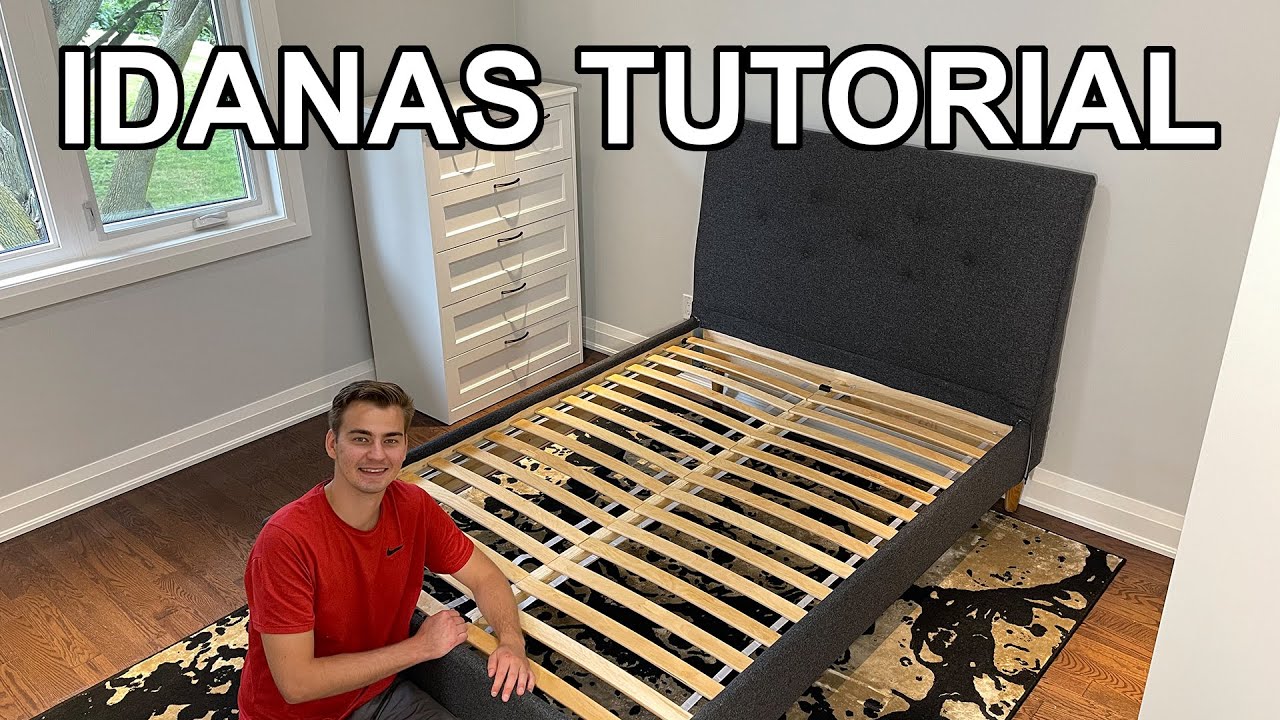 IKEA IDANAS Bed Frame Tutorial