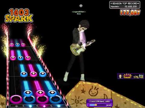 Audition MoveON - Linkin Park - Given Up 200bpm lvl4 No Flame out