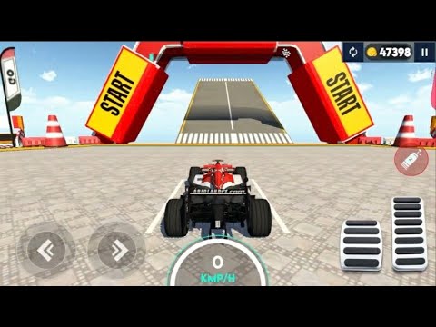 Formula Car Racing Simulator 2024 - Impossible Car Mega Ramp 3D - Android Gameplay