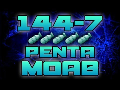 CoD MW3: World's Best Gameplay! 5 MOABs in One Game! (COD Multiplayer Gameplay)