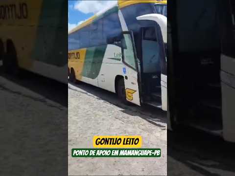 GONTIJO NO PONTO DE APOIO EM MAMANGUAPE-PB. #shorts #gontijo #onibus #busologia #busologo #paraiba
