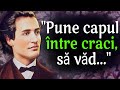 Eminescu WITHOUT THE CURTAIN Put Your Head Down Poetry DEOGLE