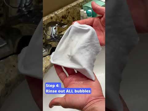 How to Wash Microfiber Cloth for Glasses #shorts