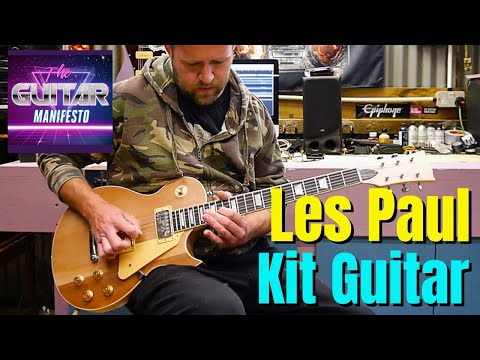 Harley Benton Single Cut Les Paul Kit Guitar FULL Build and Demo