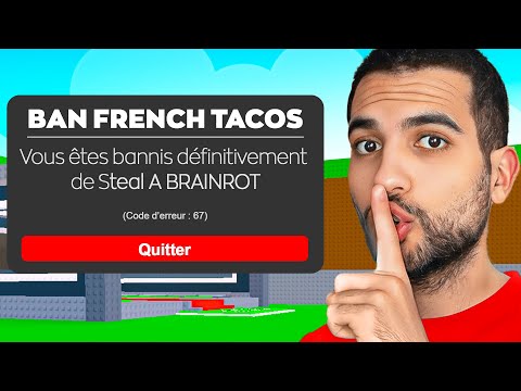 STEAL a BRAINROT ne veut plus des FRENCH TACOS ! (ft.Jeanfils)