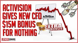 Activision Splashes Cash On New CFO While Stock Price Tumbles And Costs Cut At Bliz