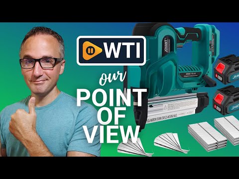 2 in 1 Nail Gun Battery Powered - WTI product video review