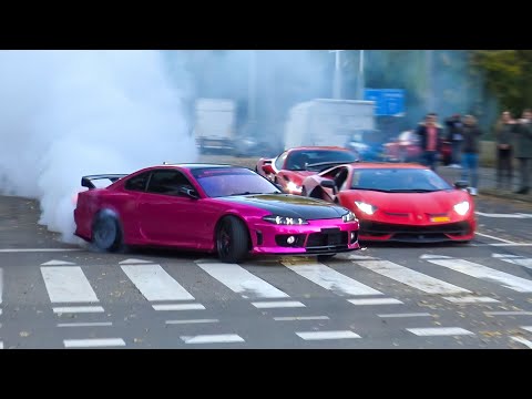 BEST of MODIFIED Cars leaving a Carshow ALL TIME!! 1400HP Supra, 600HP VR6 Golf 3, 2JZ E34, ...