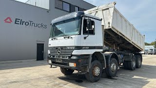 Myytävät Mercedes-Benz actros 4140 (8X8 / BOITE MANUELLE / MANUAL GEARBOX / LAMES / GRA kippiauto - Kuva 4 | Autoline FI Mercedes-Benz actros 4140 (8X8 / BOITE MANUELLE / MANUAL GEARBOX / LAMES / GRA kippiauto | Kuva 4 - Autoline