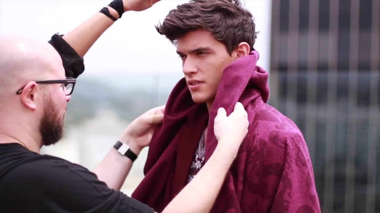 Xavier Serrano for L' Officiel Hommes Australia Cover Shoot