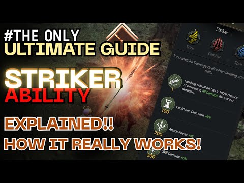 LORDNINE | ULTIMATE GUIDE: STRIKER ABILITY!  [ EXPLAINED ]