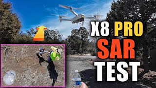 Fimi X8 Pro SAR - Boys Lost in Woods - Drone Search & Rescue