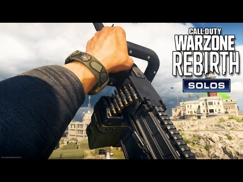 ChainSaw & MG 338 on Warzone Rebirth Island Solos Win PS5 Gameplay