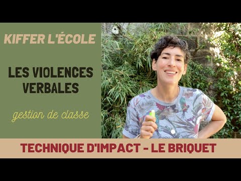 Students who say mean things. Bullying, violent words. Impact techniques.