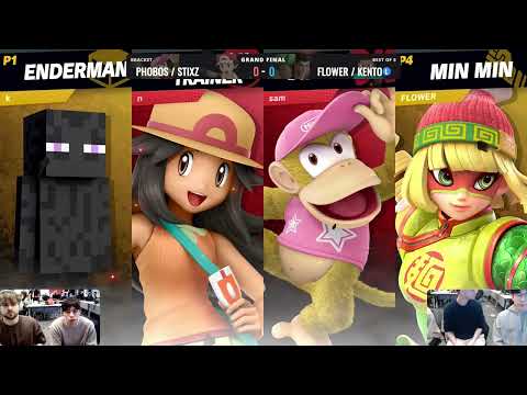 VI Smash Arcadian 2025 (Doubles) / Phobos/stixz Vs. FLOWER/Kento (Grand Finals)