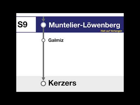 BLS / SBB / CFF Ansagen - Muntelier-Löwenberg Versionen / Vergleich