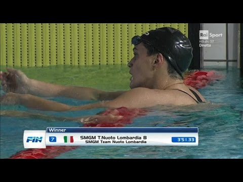 04-04-2017 pom. 4x100 Stile Libero F Serie 2 SMGM T. Nuoto Lomb.B 3'51,33 Campionato Ita Ass. v.50