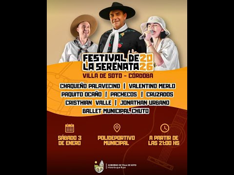 43º Festival de la Serenata 2026 - Villa del Soto