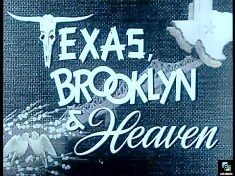 Texas Brooklyn & Heaven 1948, Colorized, Guy Madison, Diana Lynn, Irene Ryan, Screwball Comedy