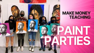 Make Money Teaching Paint Parties