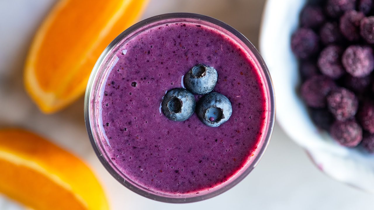 The Best Blueberry Smoothie Recipe