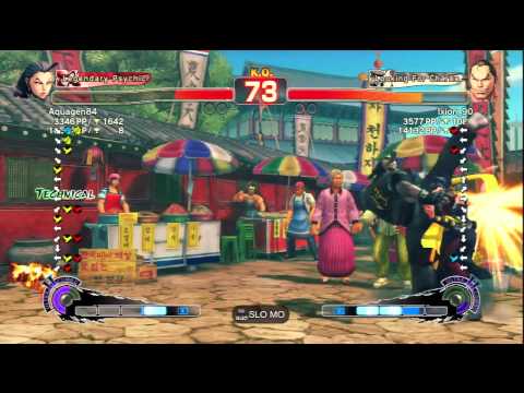 Aquagen84 (Rose) Vs Ixion_90 (Dan) SSF4 AE Ranked Matches - PSN