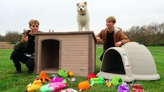 WE BUILT OUR PUPPY HER DREAM HOME!