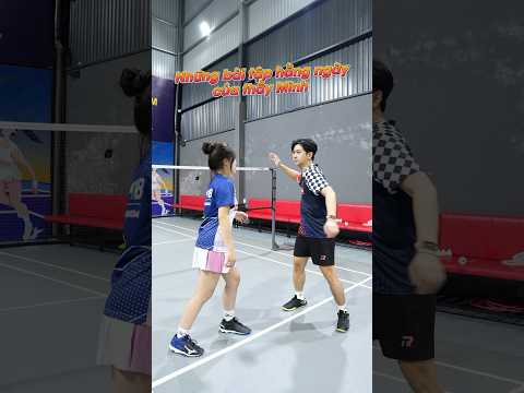 Các cách tập cầu lông hiệu quả của Dương Minh ??? #vnb #badminton #caulong #shortsvideo #shorts