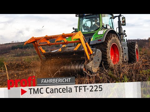 Unaufhaltsam durch den Forst! 🌳🪓 Cancela TFT 225 Forstmulcher mit Fendt 939 Vario