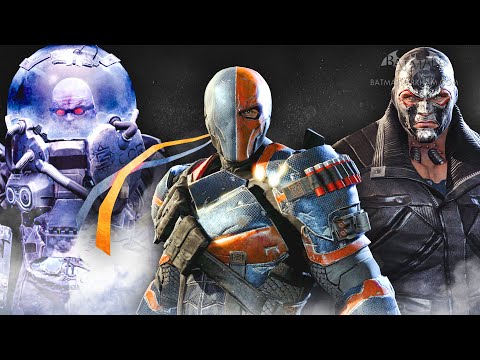 Batman: Arkham Origins - All Boss Fights (No Damage / Hardest Difficulty) [4K 60fps]