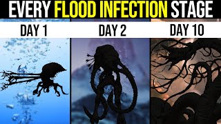 Every Stage of a Flood Infection (and the DISTURBING ENDGAME) | Halo Lore