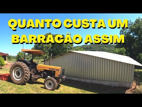 Como Fazer um Barracão 10×12 de Forma Rápida e Econômica para Máquinas Agrícolas