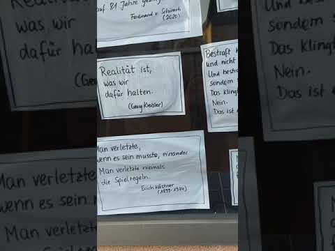 Schaufenster-Blick: Erich Kästner u.a.