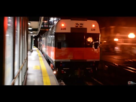 MNR GP35r Tows NH Scheme (CDOT) P32AC-DM @ Croton Falls (Harlem Line)