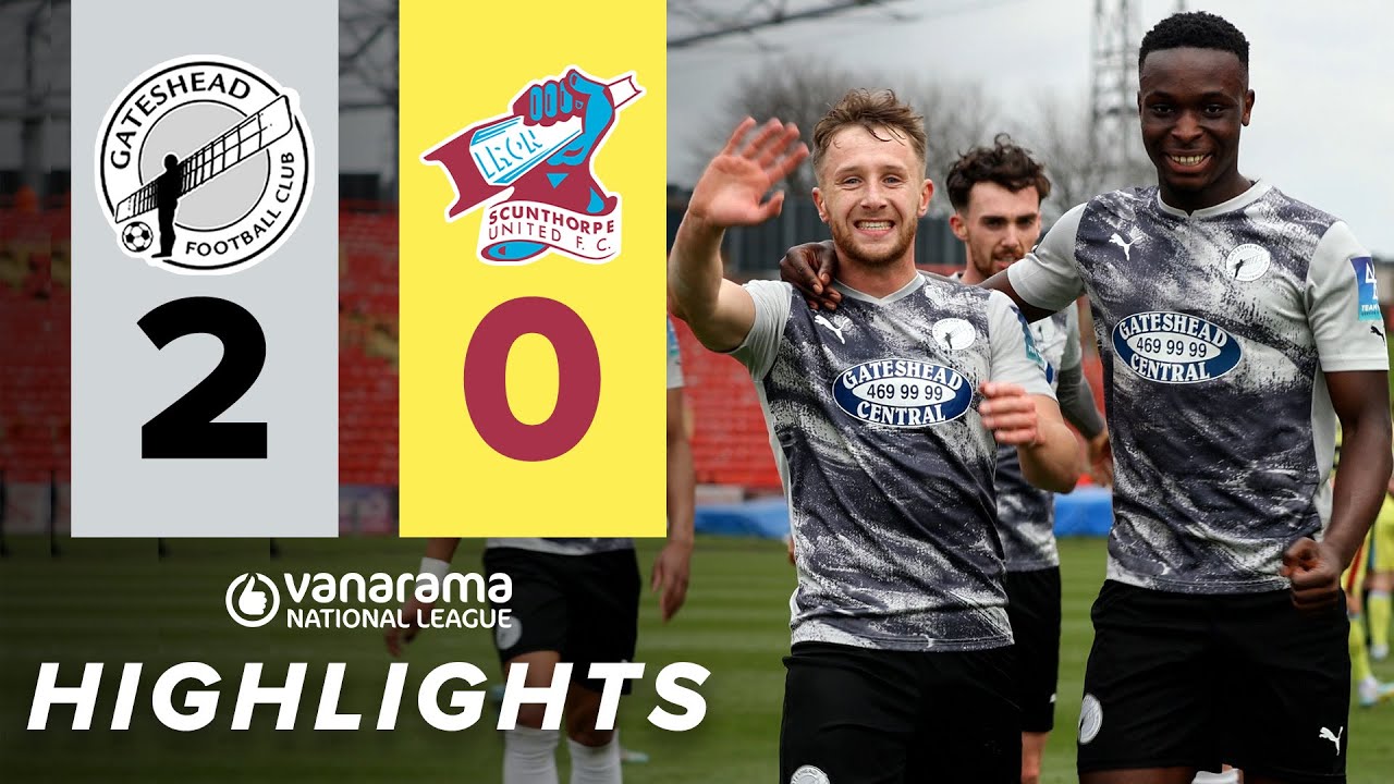Olley & Wearne combine for our FIFTH win in a row! 🤩 | Gateshead 2-0 Scunthorpe United | HIGHLIGHTS