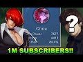 THANK YOU FOR 1,000,000 SUBSCRIBER - 1M SUBS MONTAGE SPECIAL + FACE REVEAL!?  Mobile Legends