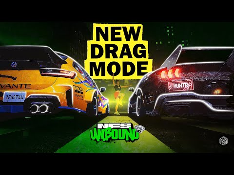 Is THIS The DRAG RACING We Wanted? NFS Unbound's NEW DRAG MODE