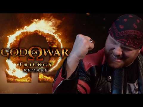 Krimson KB Reacts - GOD OF WAR TRILOGY REMAKE??!?!! + Sons of Sparta