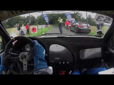 1 Rajd KME Karkonosze 2022 Paweł Dziobek/Marcin Pieńkos -  Citroen Saxo OS3 Karpniki - ONBOARD