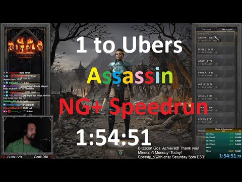 1 to Ubers Sin! NG+ Speedrun! - Diablo 2 Resurrected