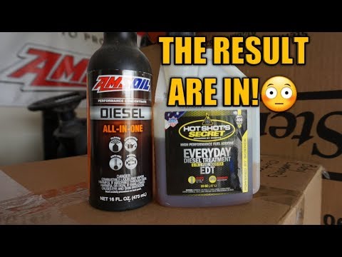 HOT SHOT EDT vs AMSOIL INJECTOR CLEANER CETANE BOOST Pt 2!!